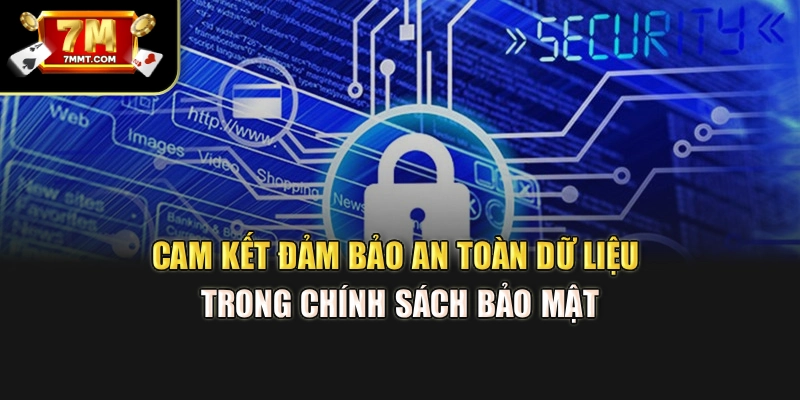 Cam kết đảm bảo an toàn dữ liệu trong chính sách bảo mật